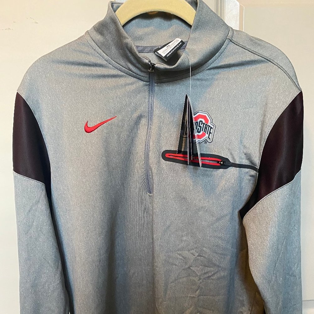 Men's Small Nike Ohio State 1/4 Zip